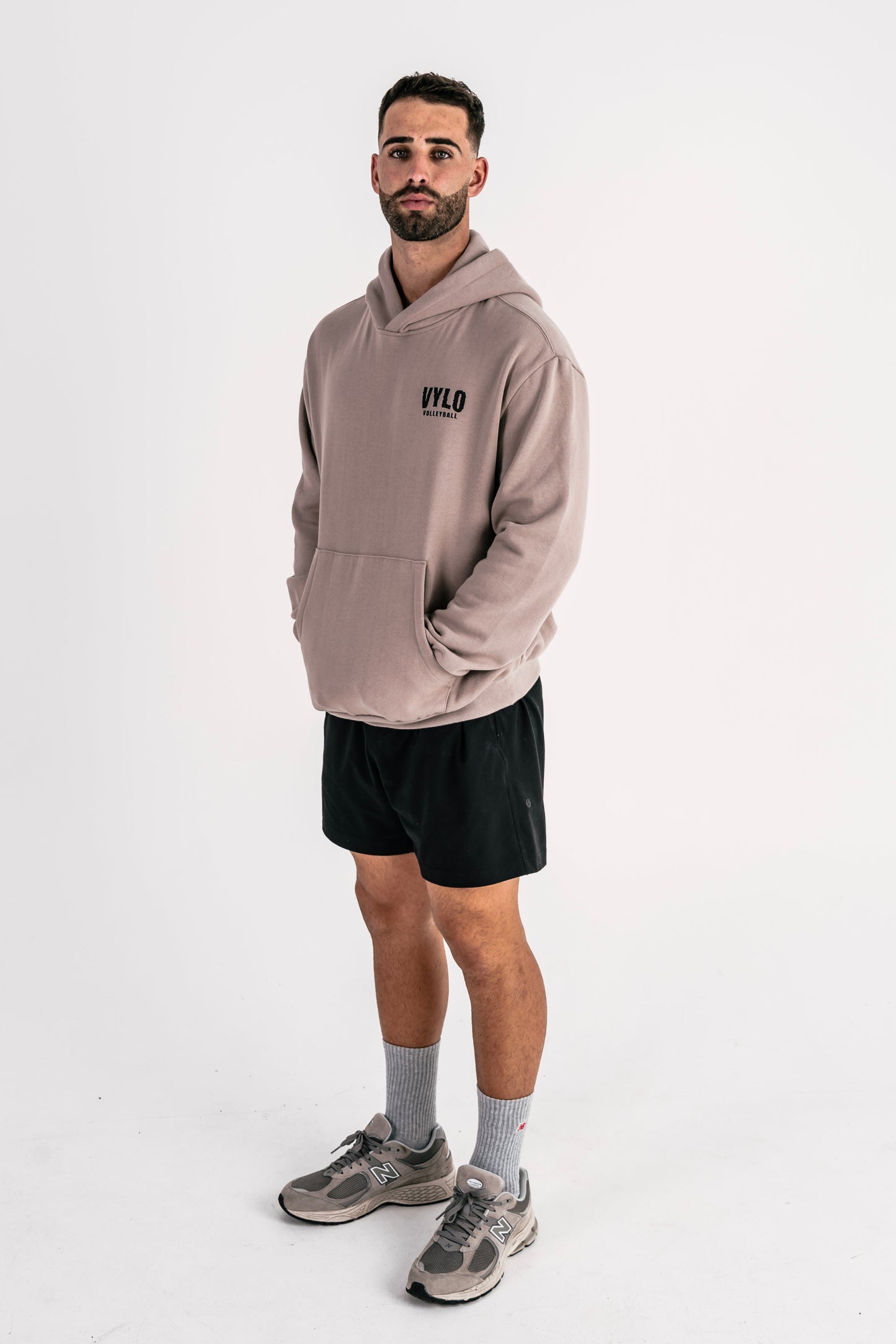 VYLO Net Heavy Box Hoodie