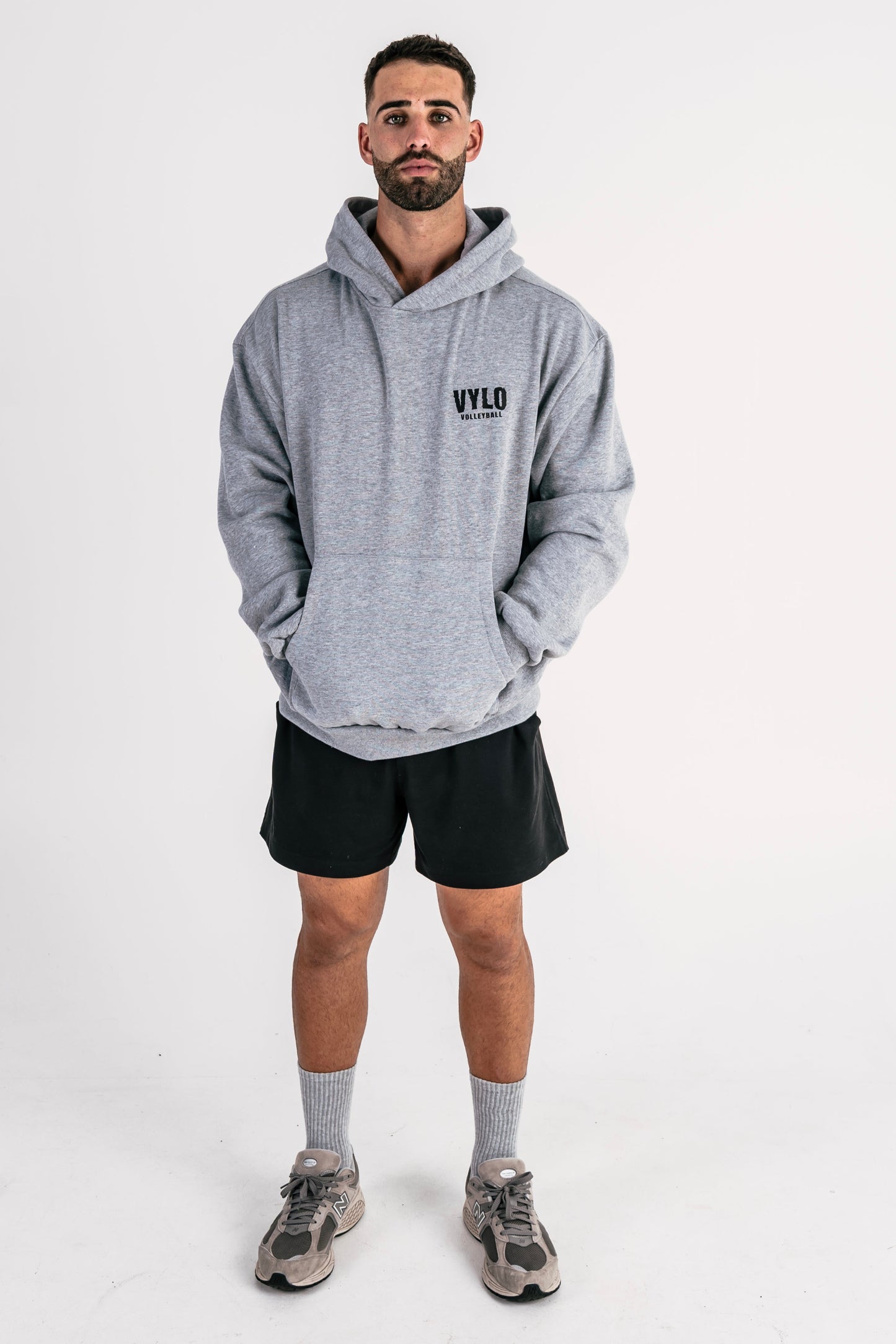 VYLO Net Heavy Box Hoodie